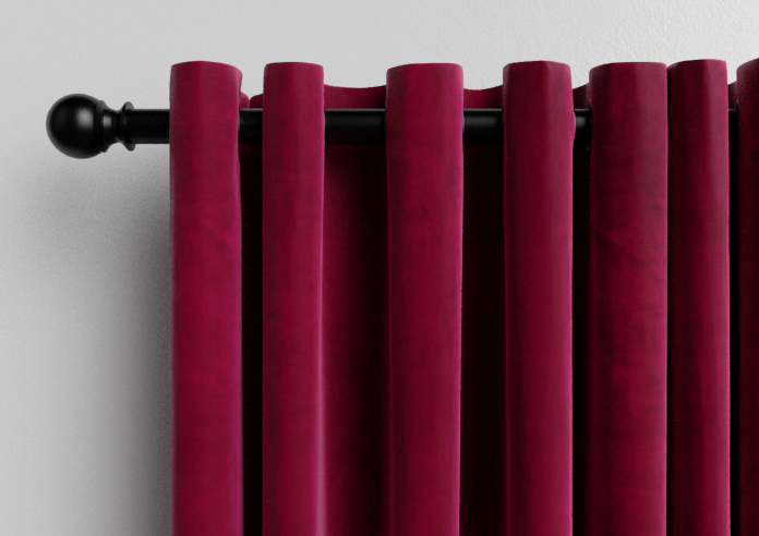 Ultra Luxe Velvet, Deep Pink - Made to Measure Curtains - Image 12
